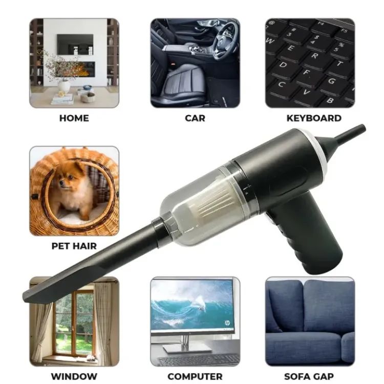 3 In 1 Portable Car Vacuum Cleaner and air Blower